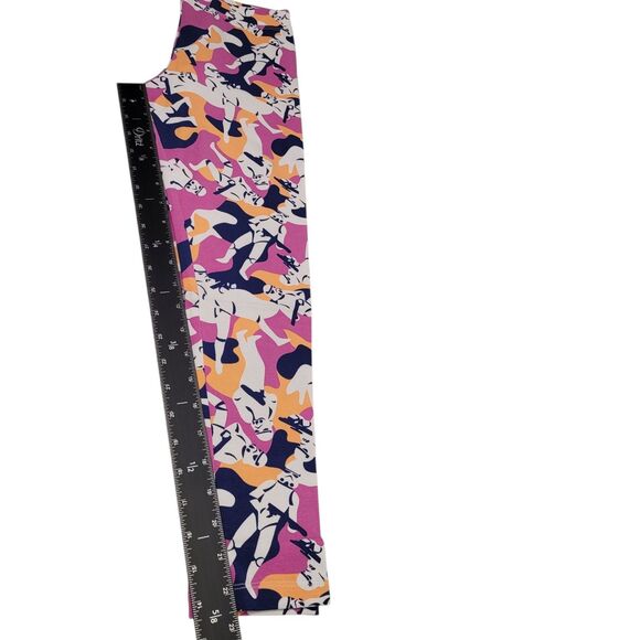 Spotted Zebra Girl Active Stretch Multicolor Star Wars Printed Legging Large 10 - Picture 7 of 8